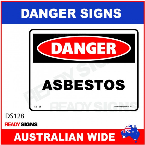 DANGER SIGN - DS-128 - ASBESTOS